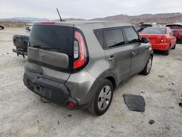 KNDJN2A21F7160230 - 2015 KIA SOUL GRAY photo 3