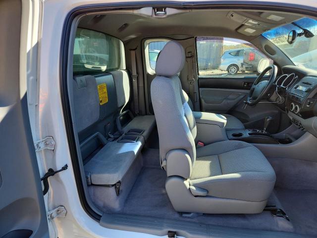 5TETX22N77Z453152 - 2007 TOYOTA TACOMA ACCESS CAB Biały zdjęcie 10