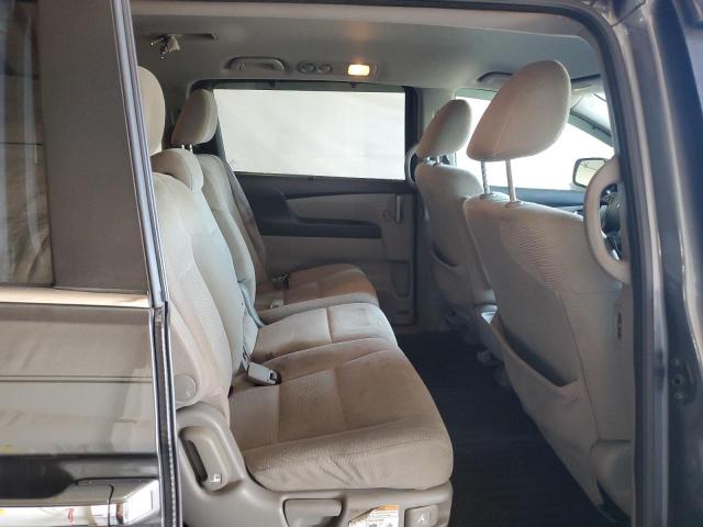 5FNRL5H40DB026656 - 2013 HONDA ODYSSEY EX GRAY photo 11