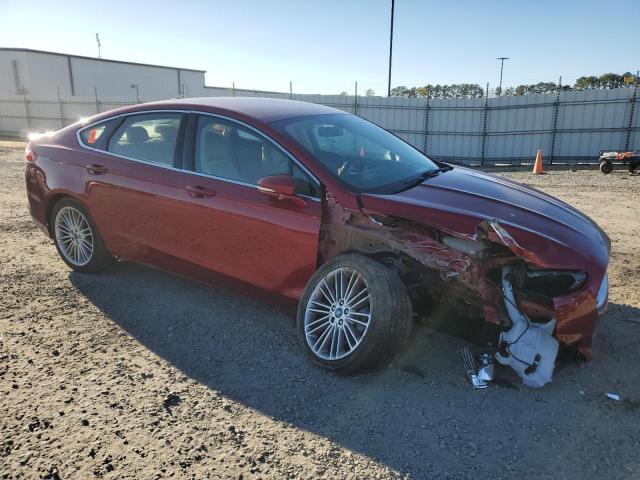 3FA6P0HD4ER217089 - 2014 FORD FUSION SE RED photo 4