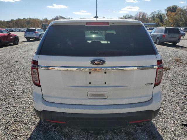 1FM5K8B89FGC57087 - 2015 FORD EXPLORER WHITE photo 6