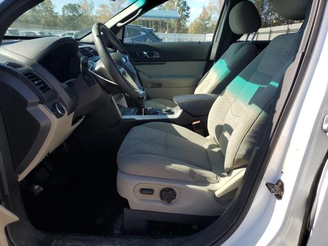 1FM5K8B89FGC57087 - 2015 FORD EXPLORER WHITE photo 7