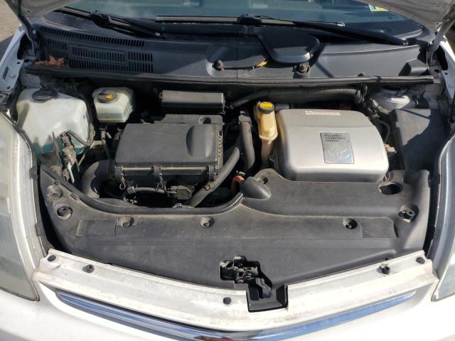 JTDKB20U873261547 - 2007 TOYOTA PRIUS WHITE photo 11