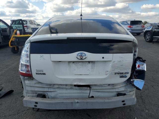 JTDKB20U873261547 - 2007 TOYOTA PRIUS WHITE photo 6
