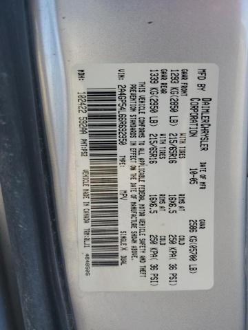 2A4GP54L66R692950 - 2006 CHRYSLER TOWN & COU TOURING 银色 照片 13