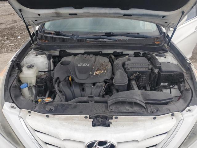 5NPEC4AC9CH351204 - 2012 HYUNDAI SONATA SE WHITE photo 11