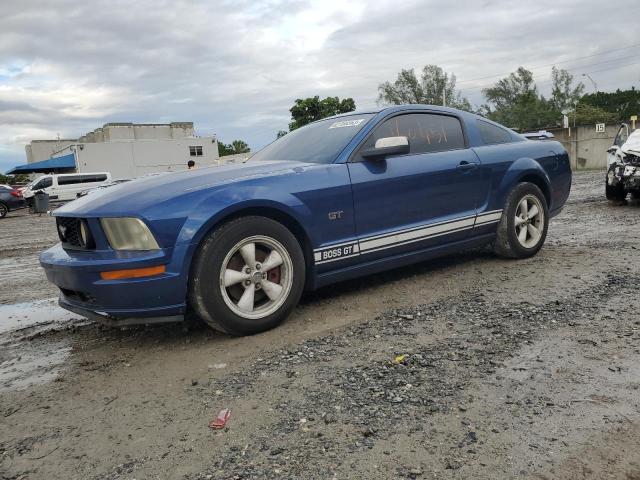 1ZVHT82H385193302 - 2008 FORD MUSTANG GT BLUE photo 1
