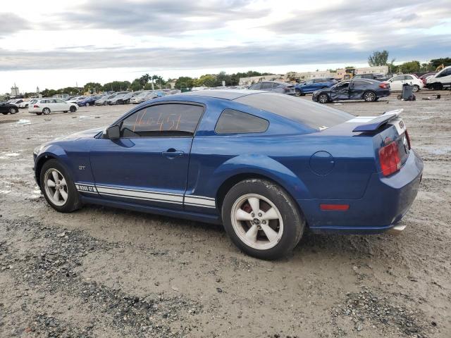 1ZVHT82H385193302 - 2008 FORD MUSTANG GT BLUE photo 2