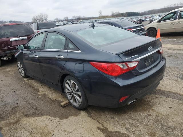 5NPEC4AC0EH827228 - 2014 HYUNDAI SONATA SE BLUE photo 2