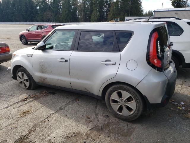 KNDJN2A24G7853021 - 2016 KIA SOUL SILVER photo 2