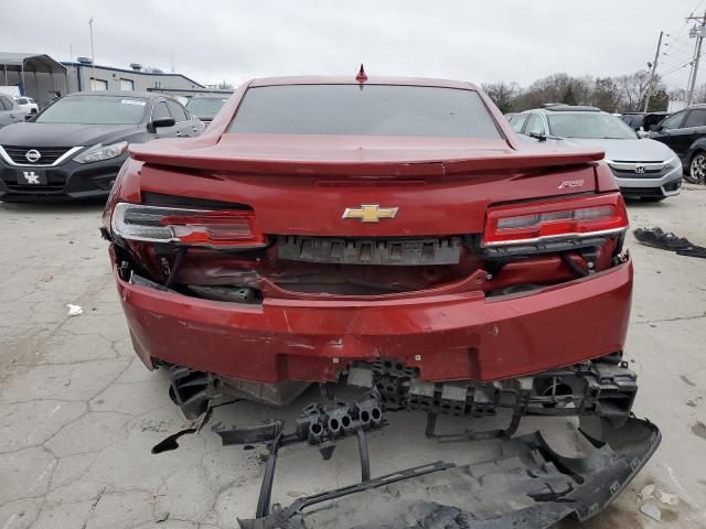 2G1FF1E3XF9164302 - 2015 CHEVROLET CAMARO LT MAROON photo 6