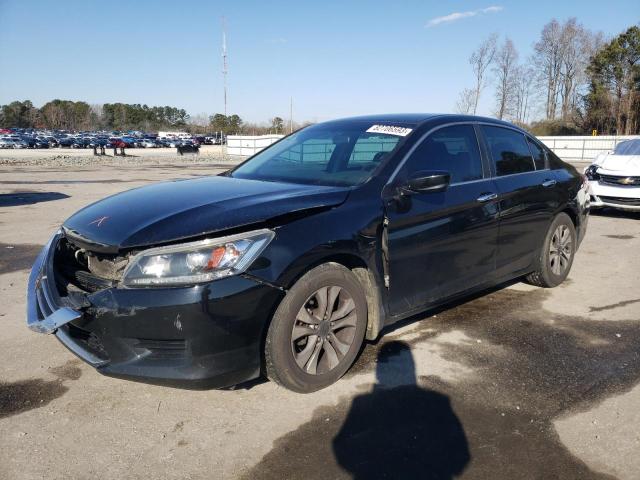 1HGCR2F30EA096070 - 2014 HONDA ACCORD LX BLACK photo 1