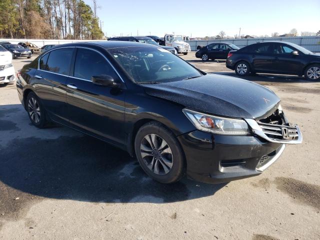 1HGCR2F30EA096070 - 2014 HONDA ACCORD LX BLACK photo 4