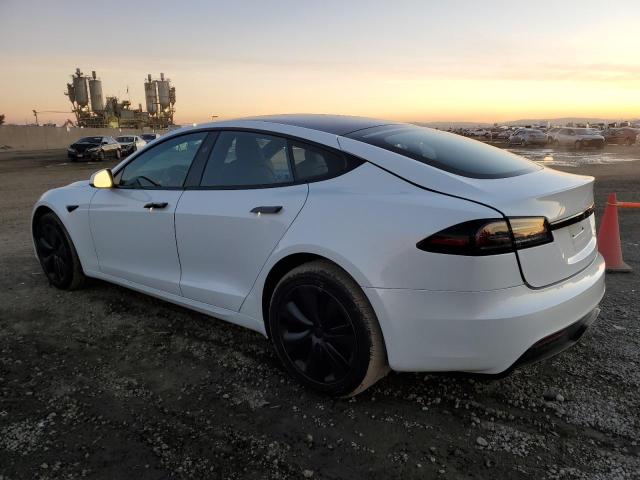5YJSA1E56PF512308 - 2023 TESLA MODEL S Սպիտակ լուսանկար 2