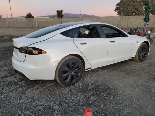 5YJSA1E56PF512308 - 2023 TESLA MODEL S Սպիտակ լուսանկար 3