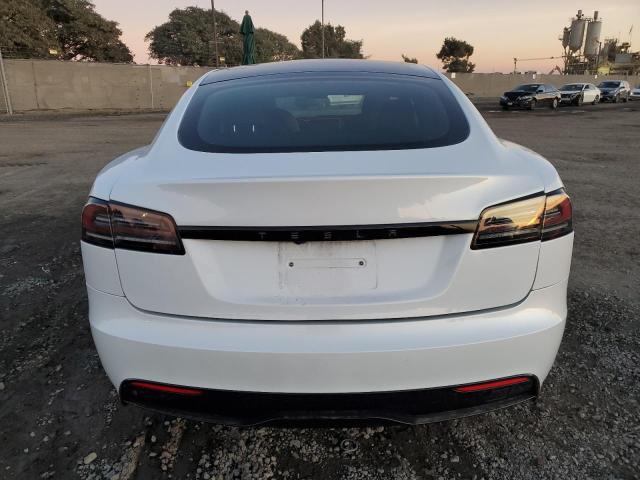 5YJSA1E56PF512308 - 2023 TESLA MODEL S Սպիտակ լուսանկար 6