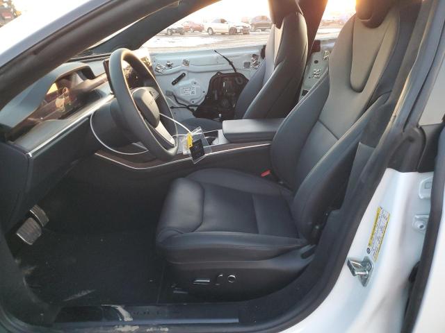 5YJSA1E56PF512308 - 2023 TESLA MODEL S Սպիտակ լուսանկար 7