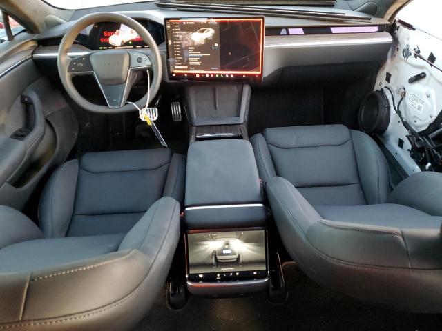 5YJSA1E56PF512308 - 2023 TESLA MODEL S Սպիտակ լուսանկար 8