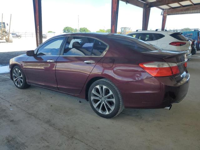 1HGCR2F52FA138046 - 2015 HONDA ACCORD SPORT 勃艮第红 照片 2