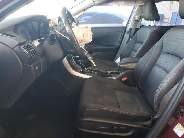 1HGCR2F52FA138046 - 2015 HONDA ACCORD SPORT 勃艮第红 照片 7