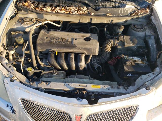 5Y2SL63885Z424274 - 2005 PONTIAC VIBE SILVER photo 11