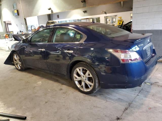 1N4AA5AP8CC839753 - 2012 NISSAN MAXIMA S BLUE photo 2