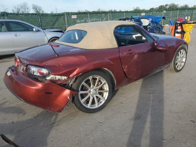 JM1NC25F380147124 - 2008 MAZDA MX-5 MIATA MAROON photo 3