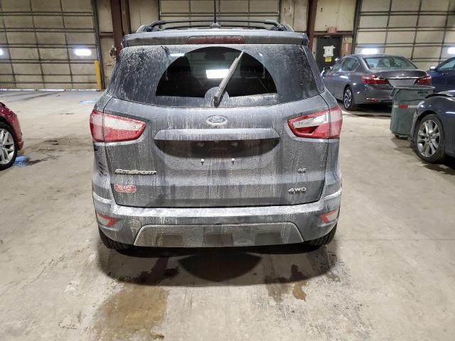 MAJ6S3GL9KC275492 - 2019 FORD ECOSPORT SE ნაცრისფერი ფოტო 6