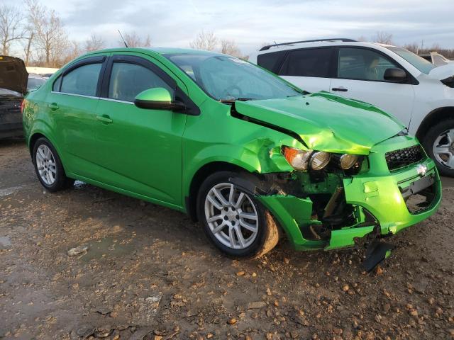 1G1JC5SBXE4236672 - 2014 CHEVROLET SONIC LT GREEN photo 4