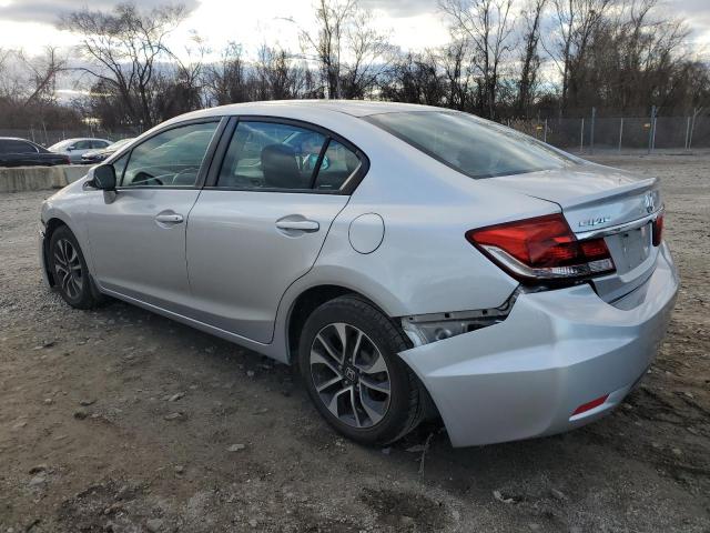 19XFB2F85DE222480 - 2013 HONDA CIVIC EX SILVER photo 2