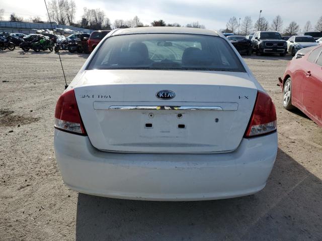 KNAFE121X75439224 - 2007 KIA SPECTRA EX WHITE photo 6