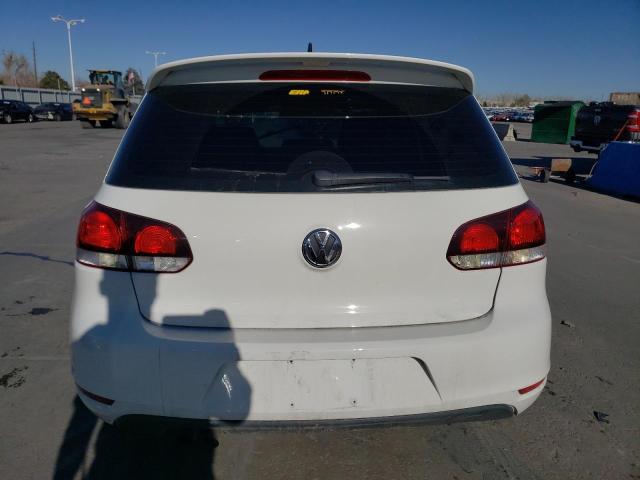 WVWDM7AJ5CW016590 - 2012 VOLKSWAGEN GOLF WHITE photo 6