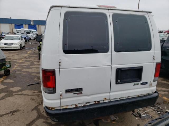 1FTNE2EW0BDA01029 - 2011 FORD ECONOLINE E250 VAN WHITE photo 6