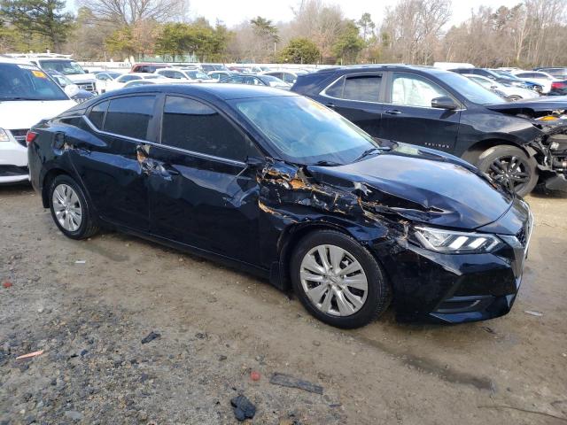 3N1AB8BV0LY268338 - 2020 NISSAN SENTRA S BLACK photo 4