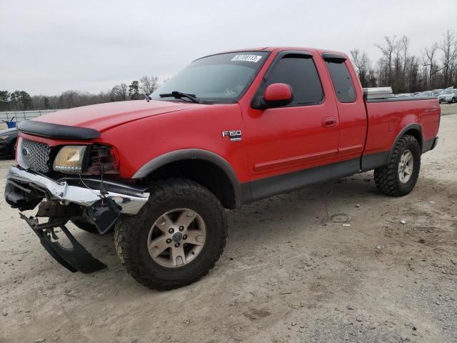 1FTRX18L43NB92165 - 2003 FORD F150 RED photo 1