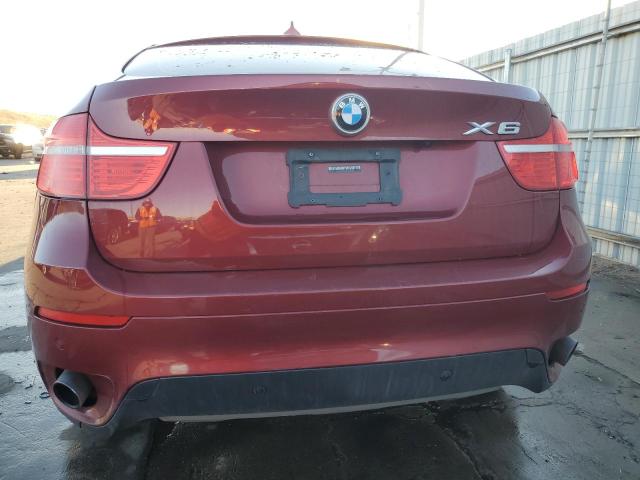 5UXFG2C59BLX08708 - 2011 BMW X6 XDRIVE35I RED photo 6