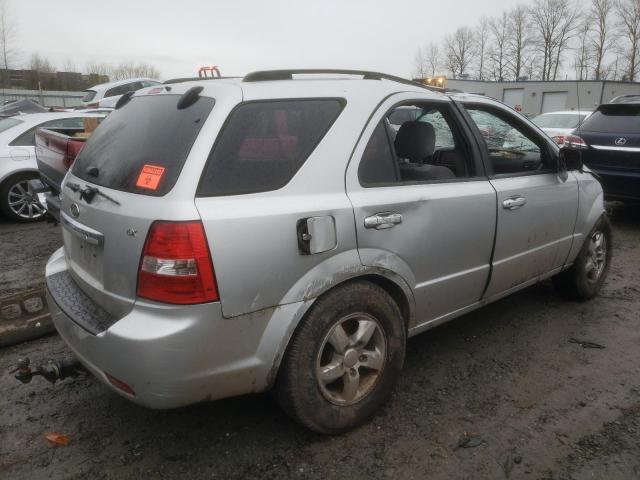 KNDJC735285806206 - 2008 KIA SORENTO EX SILVER photo 3