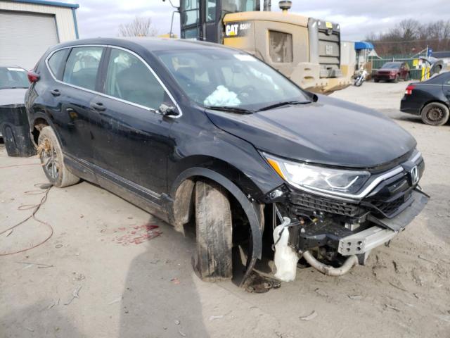 7FARW2H25LE018673 - 2020 HONDA CR-V LX BLACK photo 4