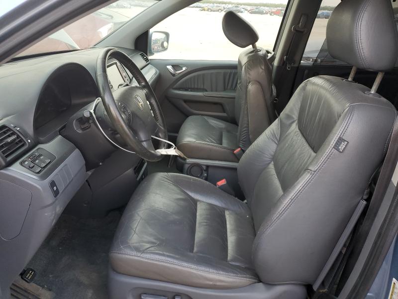 5FNRL38717B050760 - 2007 HONDA ODYSSEY EXL BLUE photo 7