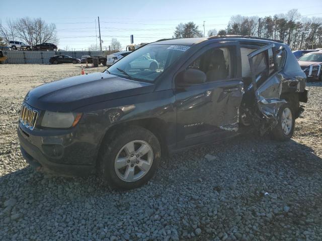 1C4NJCBA2ED843546 - 2014 JEEP COMPASS SPORT BLACK photo 1