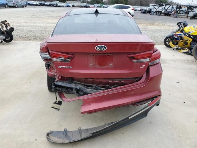 5XXGT4L37JG200294 - 2018 KIA OPTIMA LX MAROON photo 6