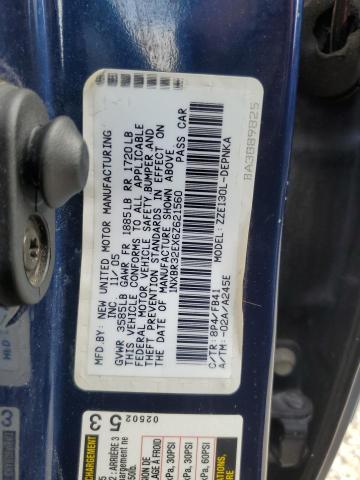 1NXBR32EX6Z621560 - 2006 TOYOTA COROLLA CE BLUE photo 12