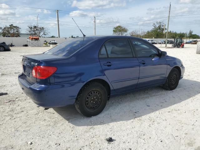 1NXBR32EX6Z621560 - 2006 TOYOTA COROLLA CE BLUE photo 3