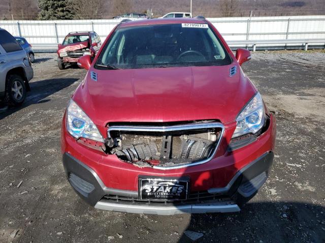 KL4CJESBXFB271810 - 2015 BUICK ENCORE RED photo 5