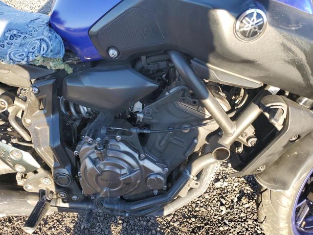 JYARM27E6JA001301 - 2018 YAMAHA MT07 BLUE photo 7