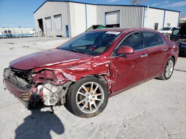 1G1ZK57738F180125 - 2008 CHEVROLET MALIBU LTZ MAROON photo 1