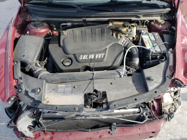 1G1ZK57738F180125 - 2008 CHEVROLET MALIBU LTZ მუქწითელი ფოტო 11