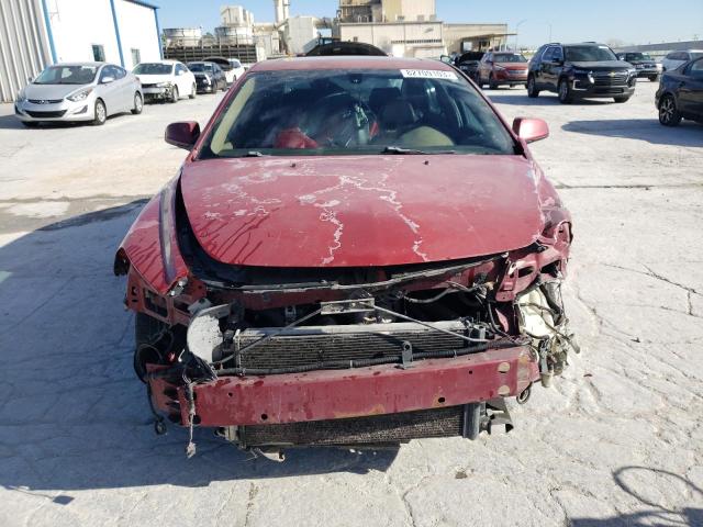 1G1ZK57738F180125 - 2008 CHEVROLET MALIBU LTZ მუქწითელი ფოტო 5