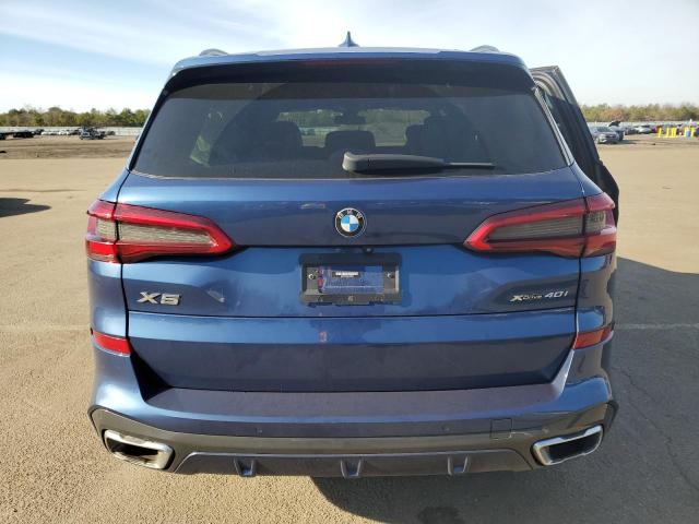 5UXCR6C50KLK85585 - 2019 BMW X5 XDRIVE40I BLUE photo 6