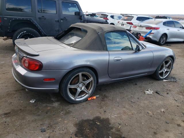 JM1NB354240405800 - 2004 MAZDA MX-5 MIATA SPEED SILVER photo 3